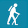 hiking icon
